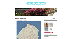 Desktop Screenshot of janicefergusonsews.com